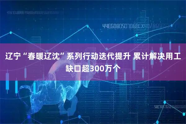辽宁“春暖辽沈”系列行动迭代提升 累计解决用工缺口超300万个